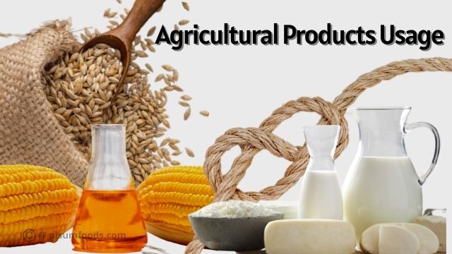 agricultural products usage